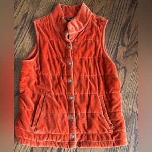 Rafaella velvet vest